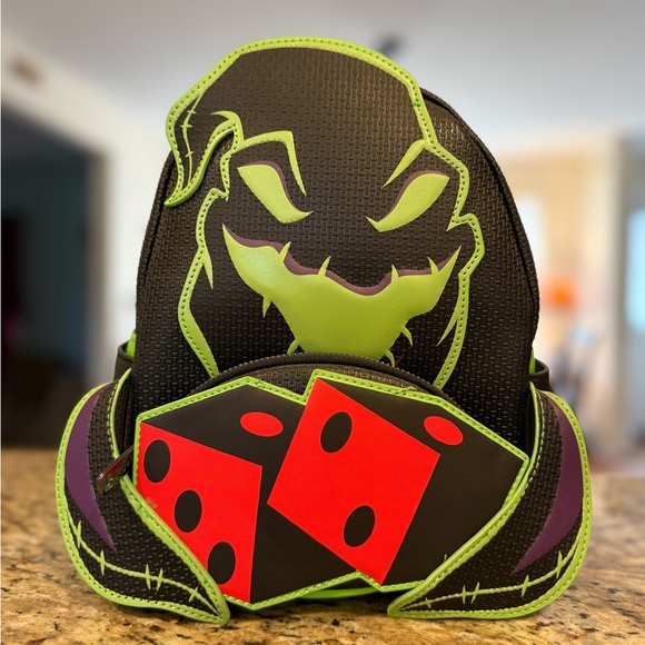 Disney Limited Disneyland Oogie Boogie Bash 2023 Glow Dark Loungefly - Picture 2 of 5